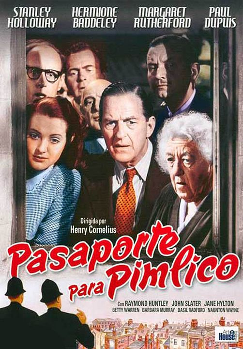 Pasaporte para Pimlico : Cartel