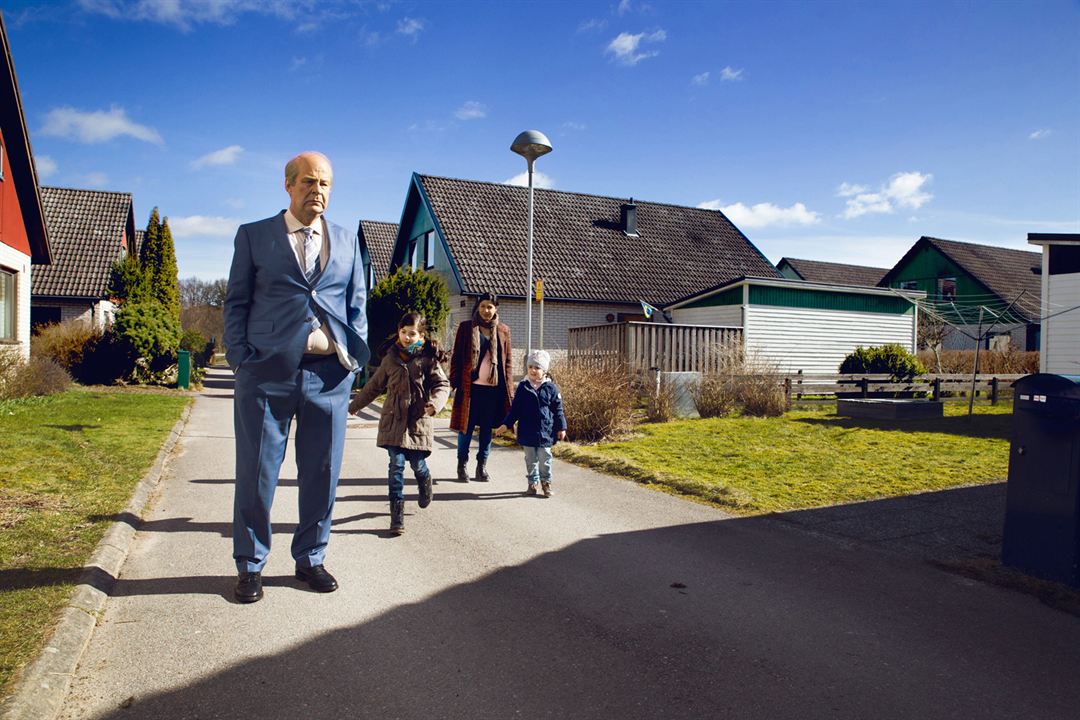 Un hombre llamado Ove : Foto Rolf Lassgård