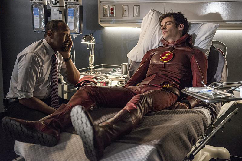 The Flash : Foto Grant Gustin, Jesse L. Martin