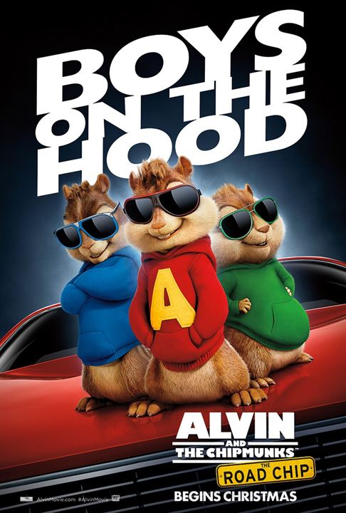 Alvin y las ardillas: Fiesta sobre ruedas : Cartel