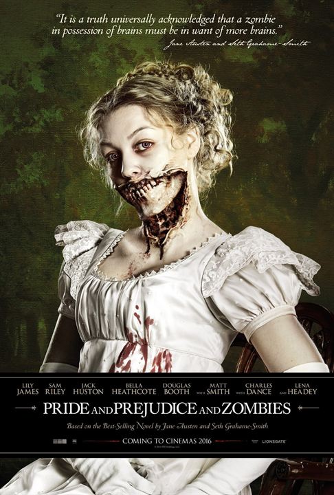 Orgullo + prejuicio + zombis : Cartel