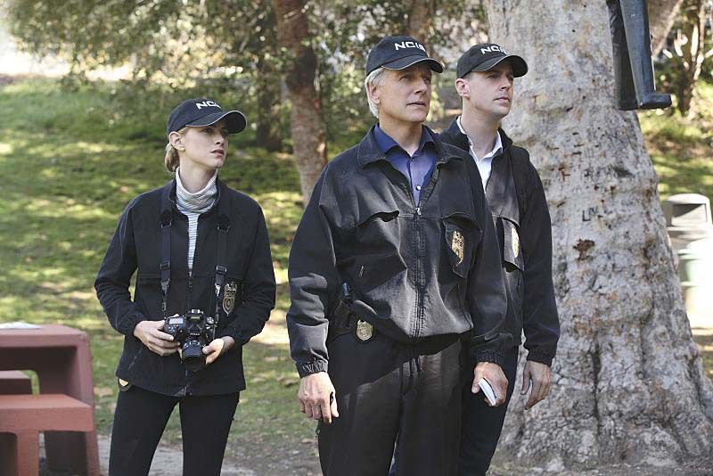 NAVY: Investigación criminal : Foto Sean Murray, Emily Wickersham, Mark Harmon