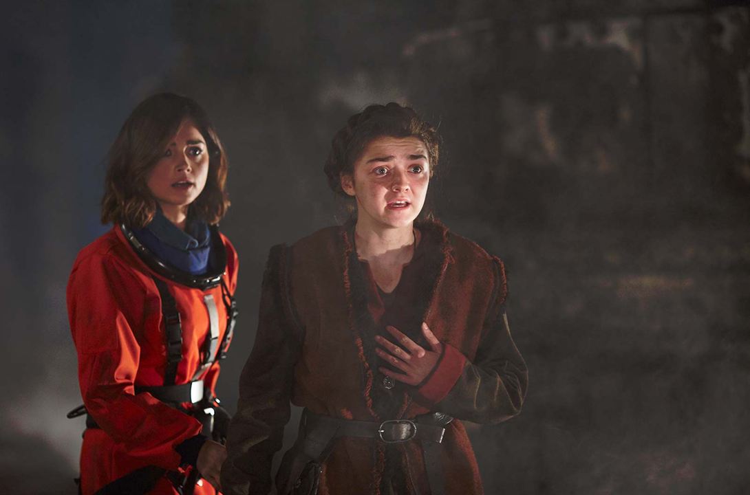 Doctor Who (2005) : Foto Jenna Coleman, Maisie Williams