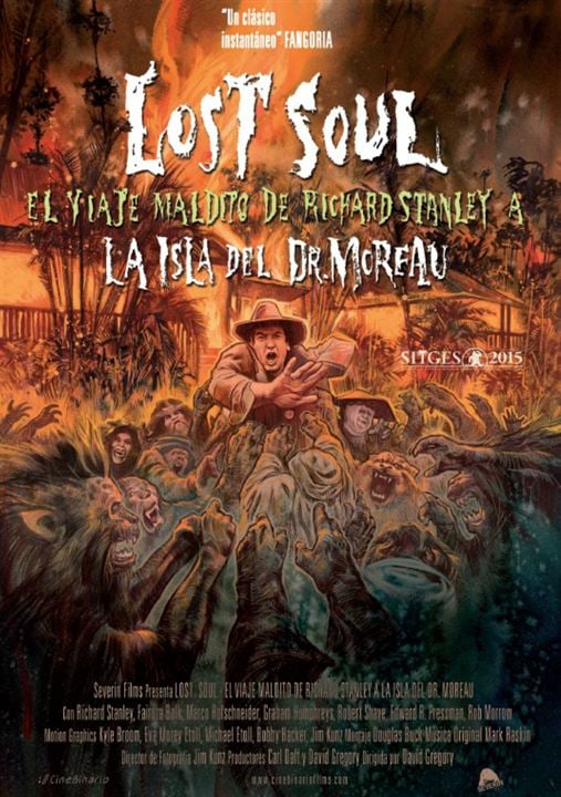 Lost Soul: El viaje maldito de Richard Stanley a la isla del Doctor Moreau : Cartel