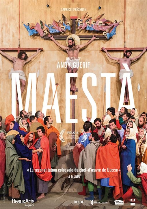 Maestà, la pasión de Cristo : Cartel