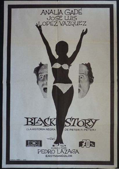 Black story (La historia negra de Peter P. Peter) : Cartel
