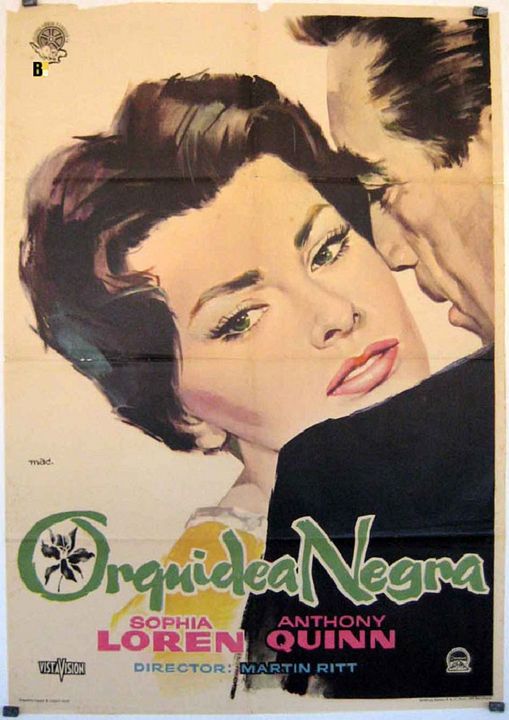 Orquídea negra : Cartel