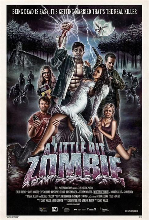 Un poco zombie : Cartel