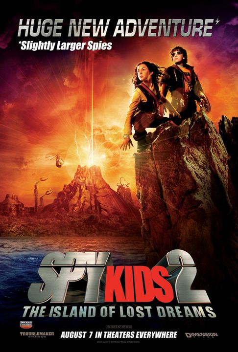 Spy Kids 2: La isla de los sueños perdidos : Cartel