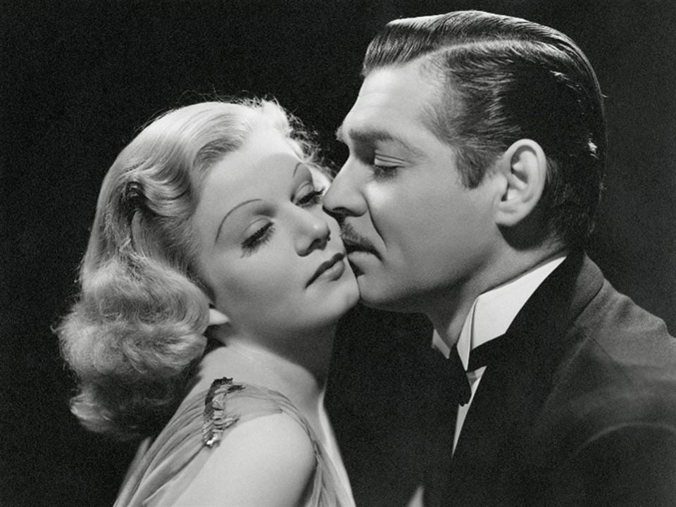 Saratoga : Foto Jean Harlow, Clark Gable