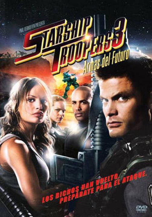 Starship troopers 3: Armas del futuro : Cartel