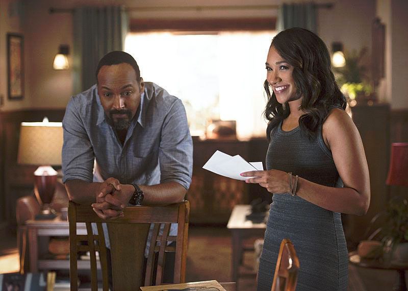 The Flash : Foto Candice Patton, Jesse L. Martin