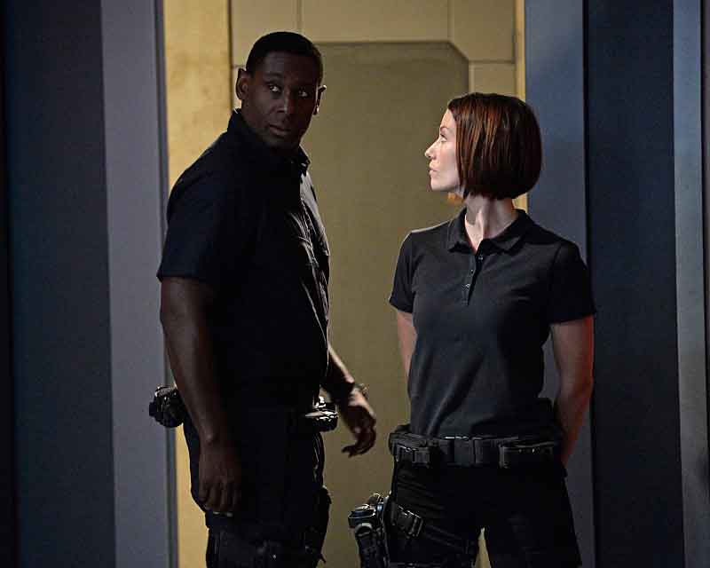 Supergirl : Foto David Harewood, Chyler Leigh