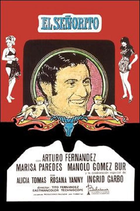 El señorito y las seductoras : Cartel