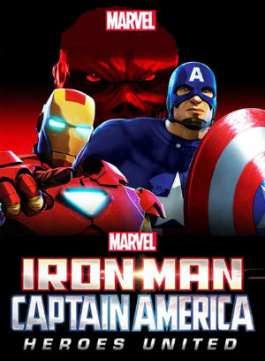 Marvel Iron Man y Capitán América: Heroes United : Cartel