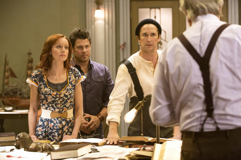 The Librarians : Foto Noah Wyle, Christian Kane, Lindy Booth