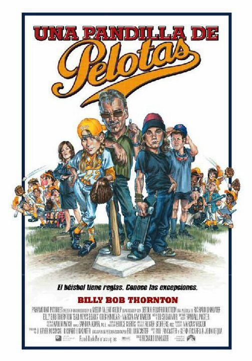 Una pandilla de pelotas : Cartel