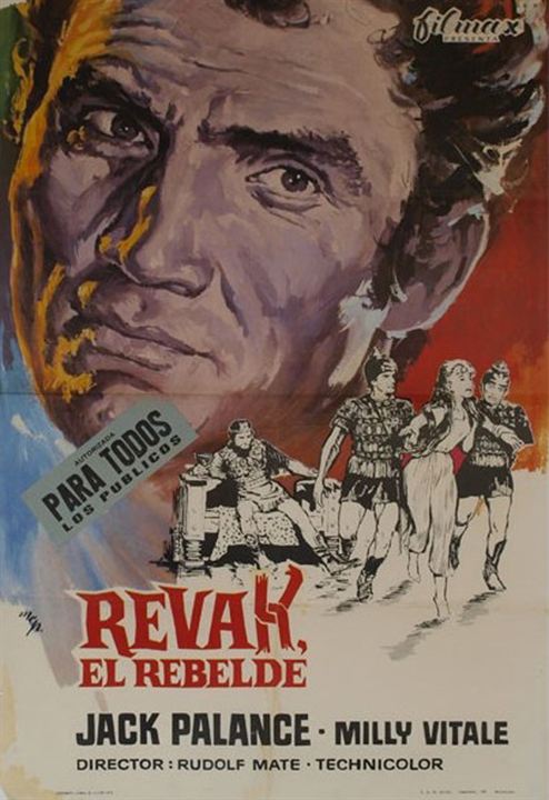 Revak, el rebelde : Cartel