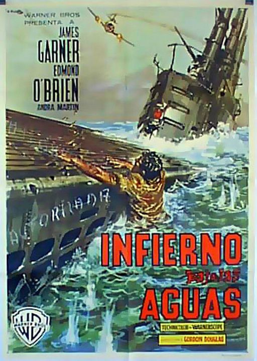 Infierno bajo las aguas : Cartel