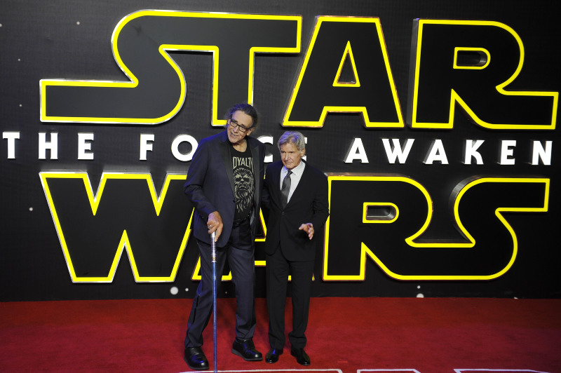 Star Wars: El despertar de la Fuerza : Couverture magazine Harrison Ford, Peter Mayhew