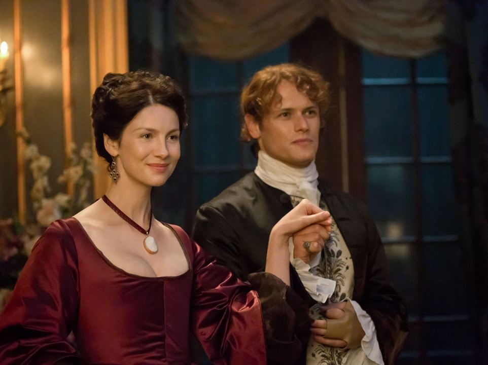 Foto Sam Heughan, Caitriona Balfe