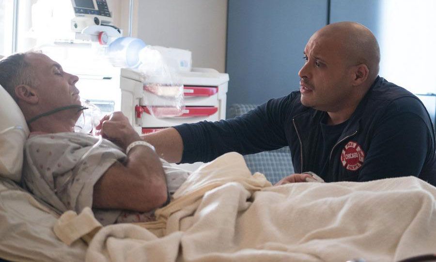 Chicago Fire : Foto Joe Minoso, David Eigenberg