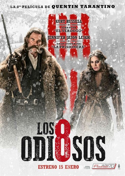 Los odiosos ocho : Cartel