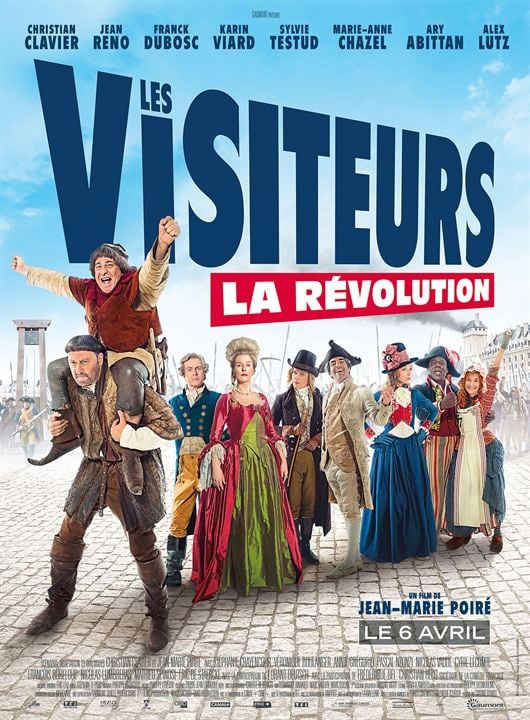 Los visitantes la lían (en la Revolución Francesa) : Cartel