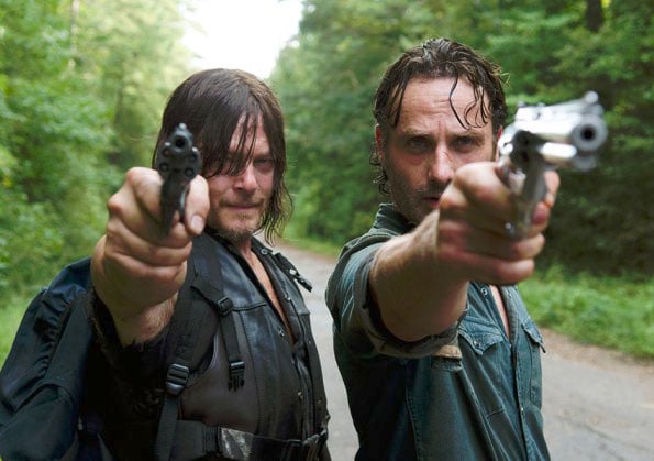 The Walking Dead : Foto Andrew Lincoln, Norman Reedus