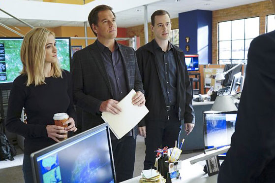 NAVY: Investigación criminal : Foto Emily Wickersham, Michael Weatherly, Brian Dietzen