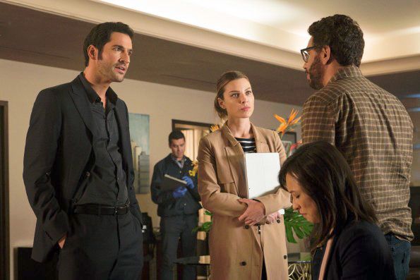 Lucifer : Foto Lauren German, Tom Ellis