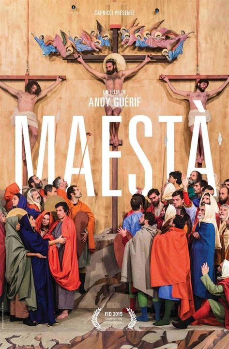 Maestà, la pasión de Cristo : Cartel