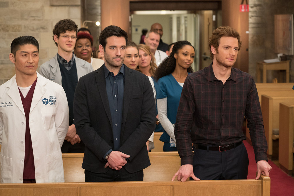 Chicago Med : Foto Colin Donnell, Brian Tee, Nick Gehlfuss