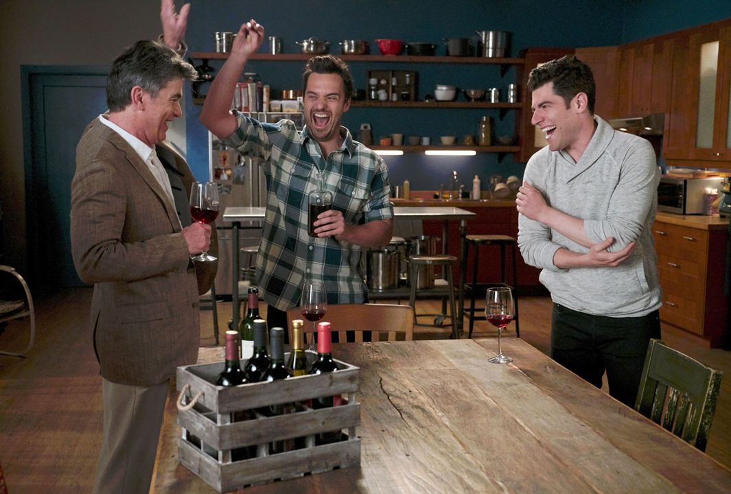 New Girl : Foto Jake Johnson, Peter Gallagher, Max Greenfield