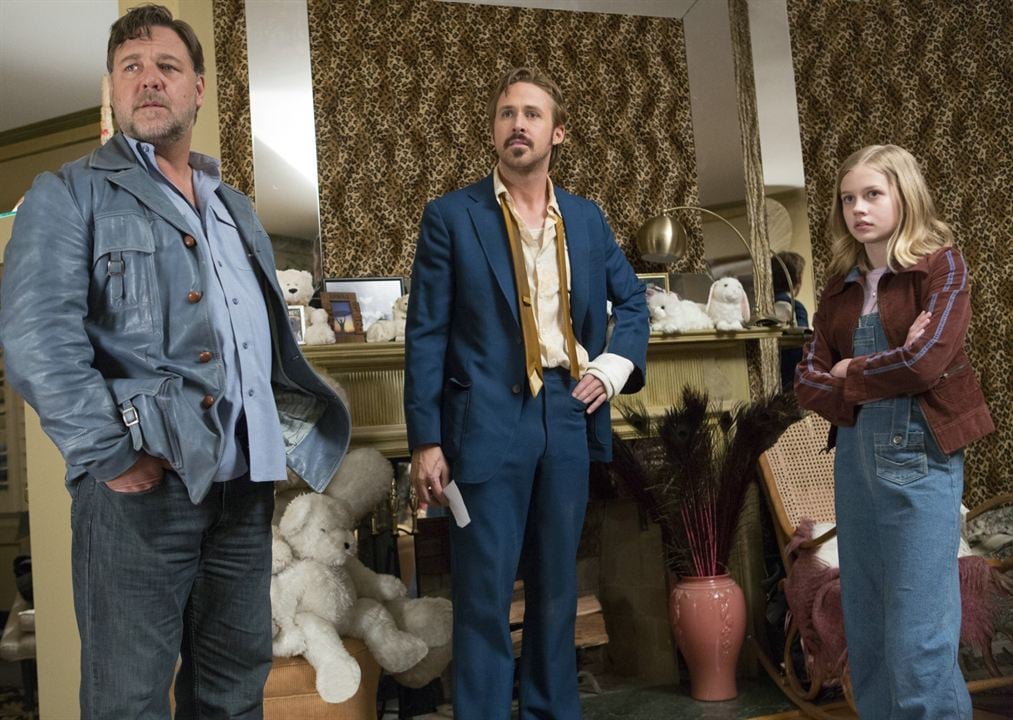 Dos buenos tipos : Foto Russell Crowe, Ryan Gosling, Angourie Rice