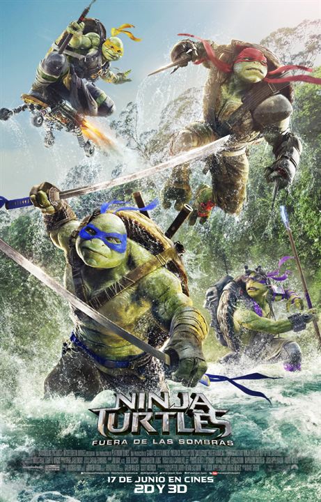Ninja Turtles: Fuera de las sombras : Cartel