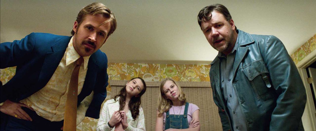Dos buenos tipos : Foto Russell Crowe, Ryan Gosling, Angourie Rice