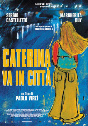 Caterina se va a Roma : Cartel