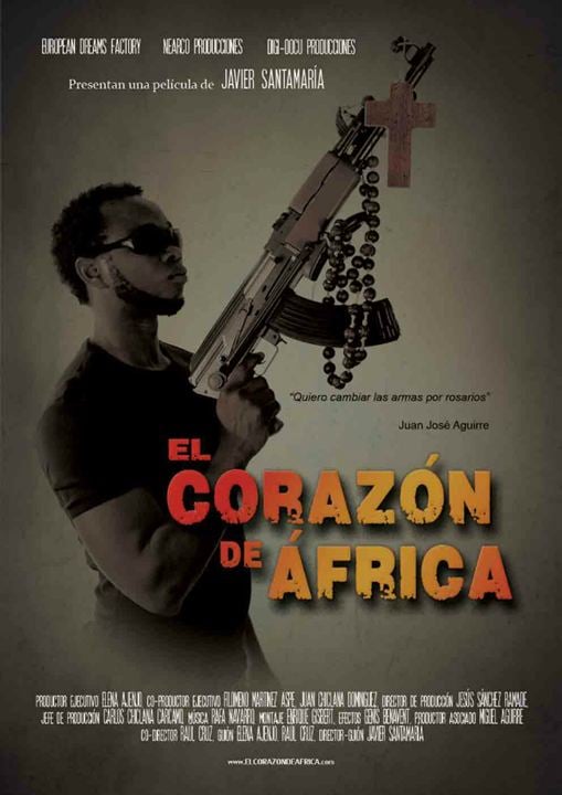 El corazón de África : Cartel