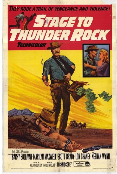 Diligencia a Thunder Rock : Cartel