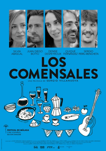 Los comensales : Cartel