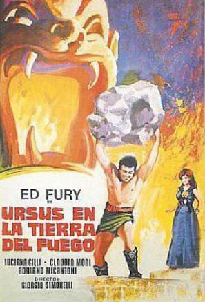 Ursus en la tierra del fuego : Cartel