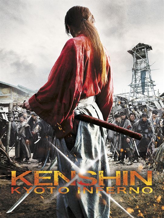 Kenshin, el guerrero samurái 2: Infierno en Kioto : Cartel