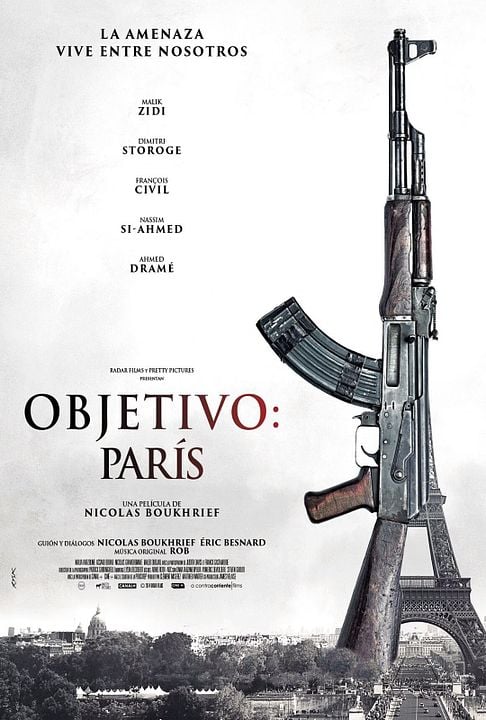 Objetivo: París : Cartel
