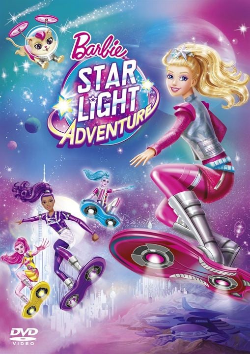 Barbie en una aventura espacial : Cartel