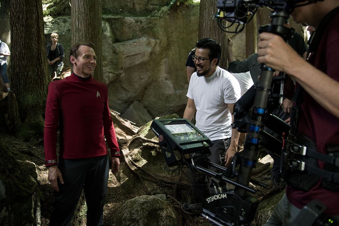 Star Trek: Más allá : Foto Justin Lin, Simon Pegg