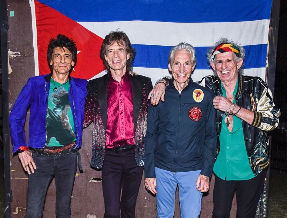 Ciné Music Festival : Rolling Stones in Cuba - Havana Moon - 2017 : Foto The Rolling Stones, Ronnie Wood, Mick Jagger, Keith Richards, Charlie Watts