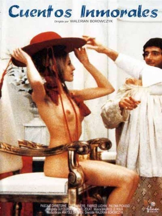Cuentos inmorales : Cartel