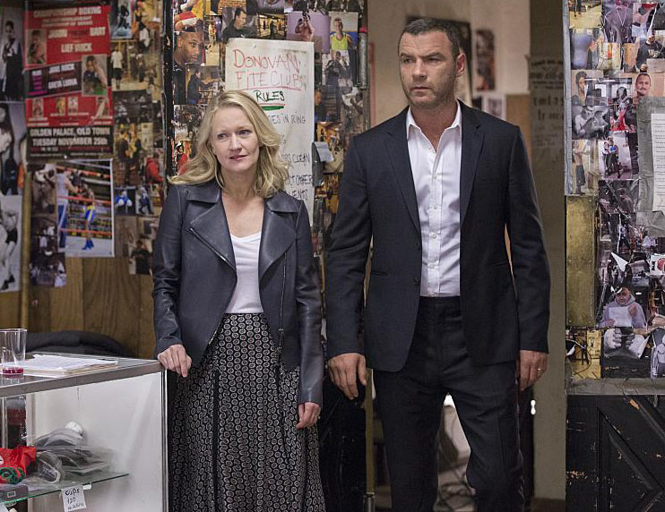 Ray Donovan : Foto Liev Schreiber, Paula Malcomson