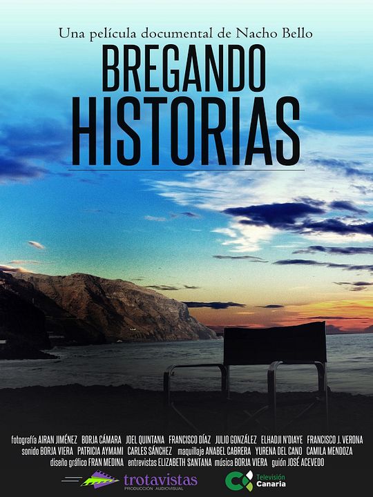 Bregando historias : Cartel